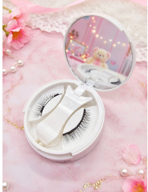 免膠水自粘磁吸睫毛, 1盒, 02#