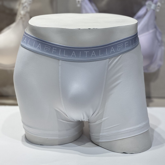 FILA 휠라언더웨어 [ NC터미널점] 남성 단독 그라데이션 아웃밴드 드로즈 FI4DRH1406MWHI