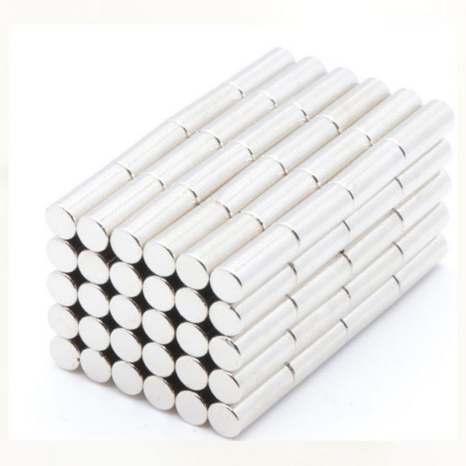 [제이스마그네트] D4x10T 네오디움 원형자석 핀 네오듐 자석 막대고리, 20p세트 4mmx10mm