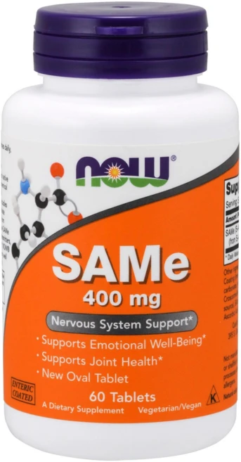 나우푸드 SAMe 400mg 타블렛 글루텐 프리 비건, 60정, 1개 - 쿠팡