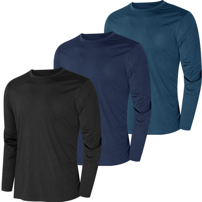 기능성 쿨 드라이 무지 긴팔 쿨 티셔츠
