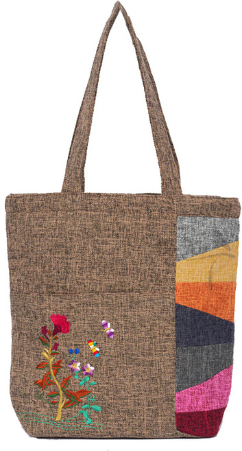 다채수 전통가방 조각보 수제 꽃자수 숄더백