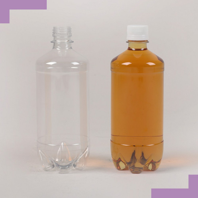 [보틀스] 750페트병 750미리 750ml 내압병 주스병 우유병 플라스틱병 공병 빈페트병 페트공병 국산 공장직영, 1개, 초록색캡