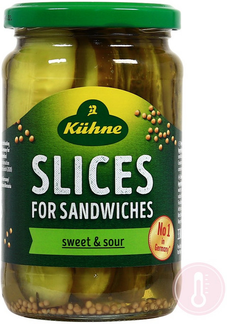 퀴네 샌드위치용 슬라이스피클, 1개, 330g