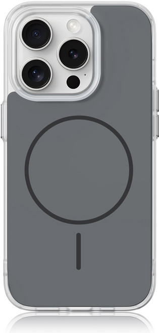 아칸크 아이폰 15 프로 맥세이프 마그네틱 스킨 케이스 N52 자석 무선 충전 가능