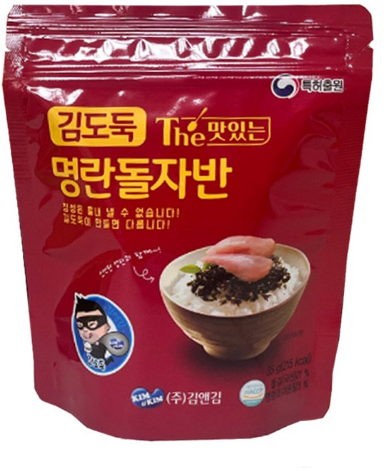 김앤김 The 맛있는 명란 돌자반, 4개