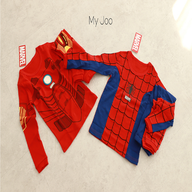 스파이더맨 파자마 아이언맨 코스프레 아동용 할로윈 파티 코스프레 의상