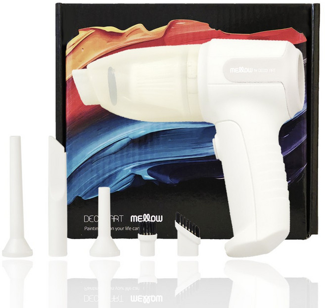 데코아르 멜로우 무선 틈새 2in1 멀티청소기, TKC-10065, 아이보리