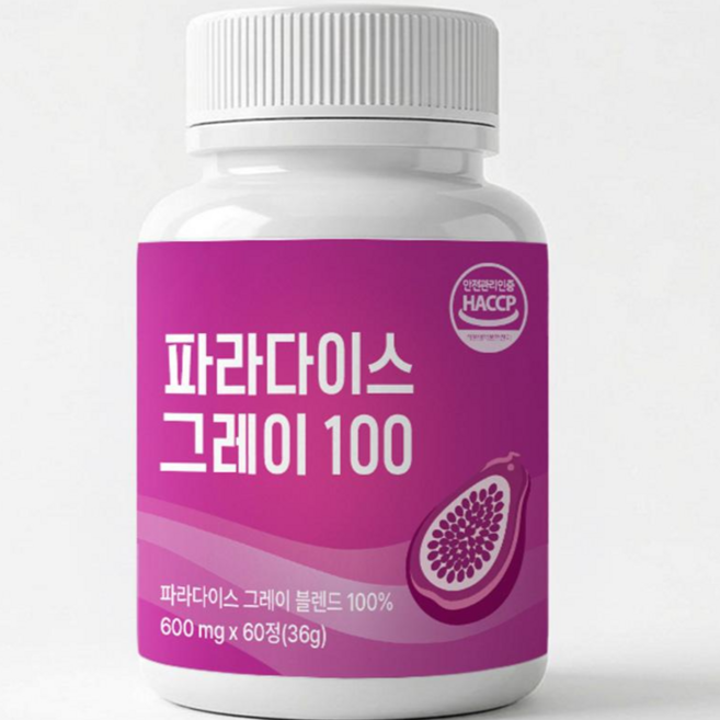 파라다이스그레이 100 HACCP 인증 브로콜리 추출물, 1개, 60정