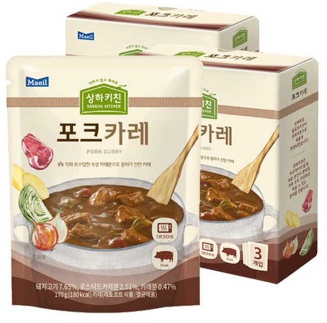 [매일] 상하키친 포크카레 170g 6팩