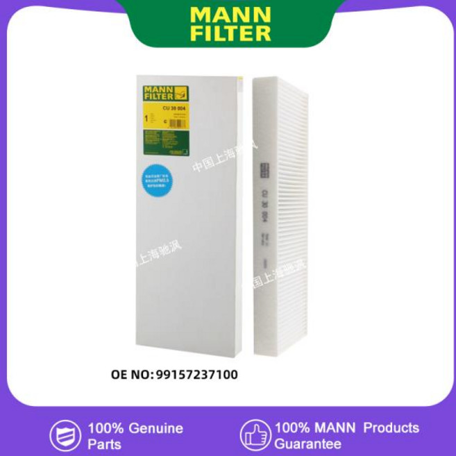 MANNFILTER CU30004 포르쉐 911 718 Cayman Boxster 99157237100 용 외부 에어컨 필터 캐빈, 01 OE  99157237100, 01 빠른, 04 718 Boxster, 1개