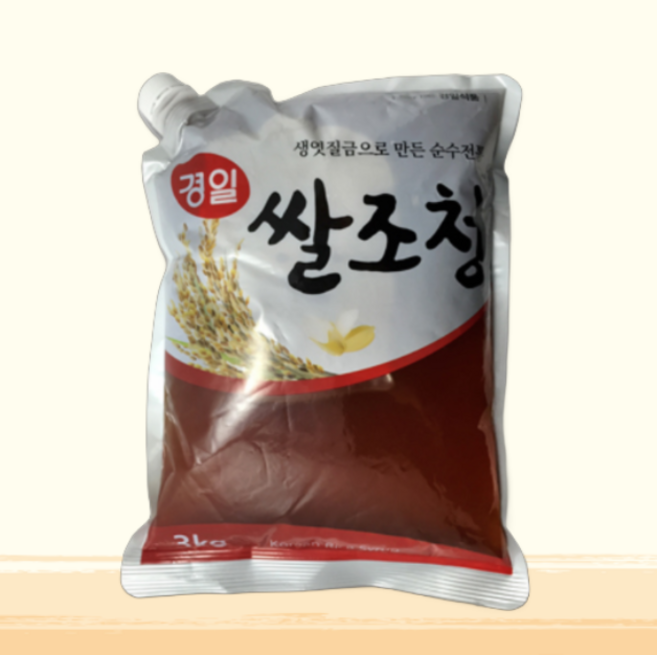경일 쌀조청엿, 3kg, 2개
