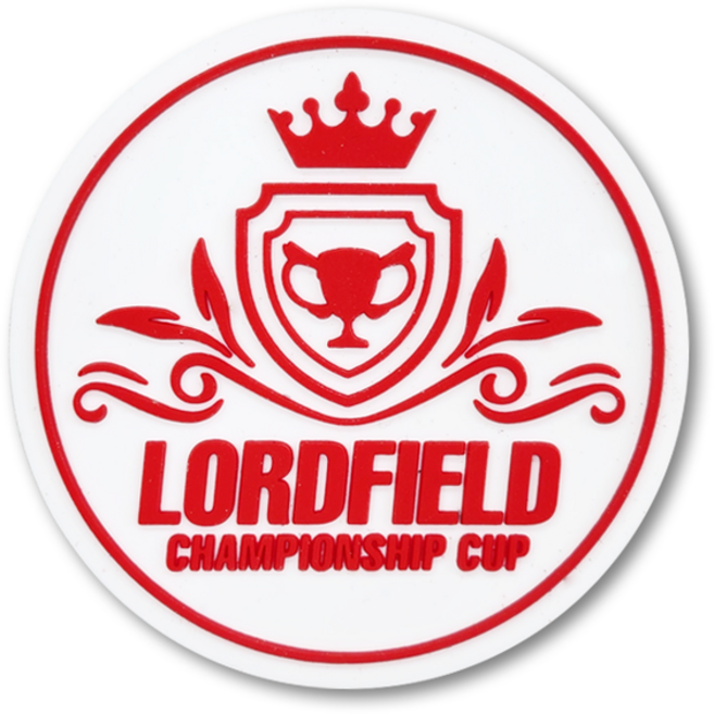 로드필드 - 2024 실리콘 로고 패치 [로드필드 챔피언쉽] / 악세사리백 및 볼링가방 커스텀 아이템, 1개