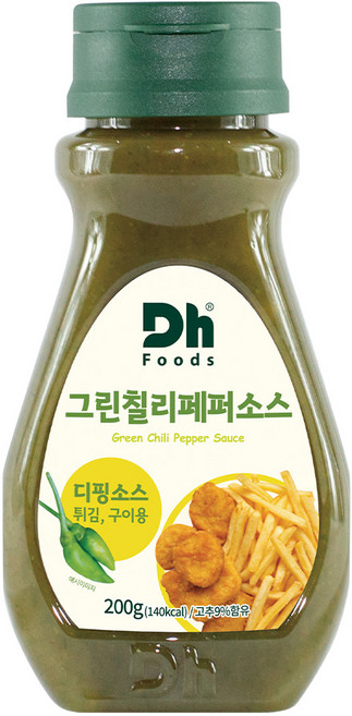 DH푸드 그린칠리페퍼소스 200g 24개 1박스