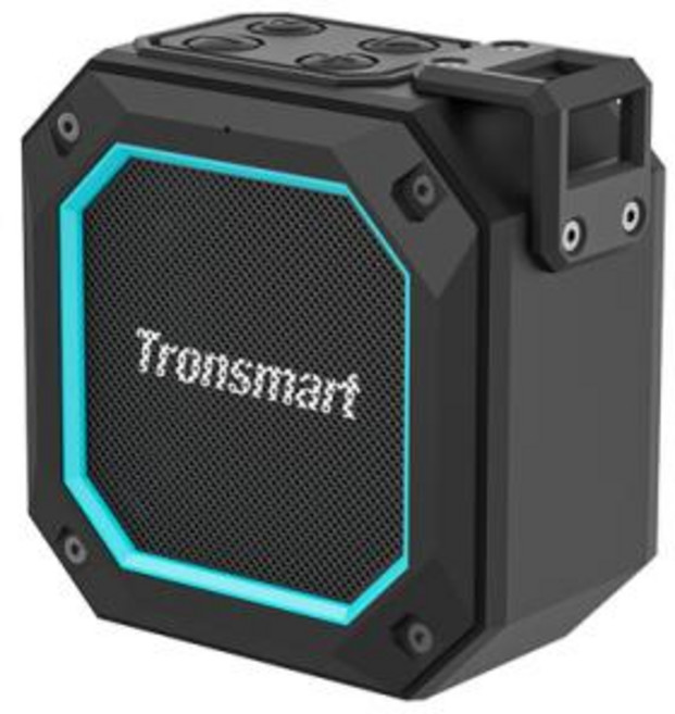 nht스피커 Tronsmart Groove 2 휴대용 블루투스 트루 무선 듀얼 EQ IPX7 샤워용 스피커, 1) Black Groove 2