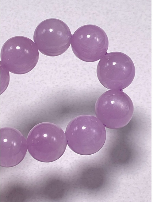 然杉珠寶 紫鋰輝水晶手鍊