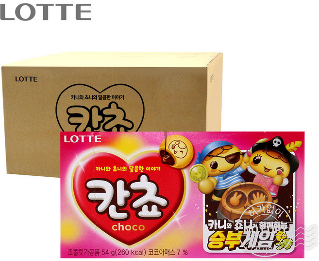 롯데 칸쵸54g 32입, 54g, 32개