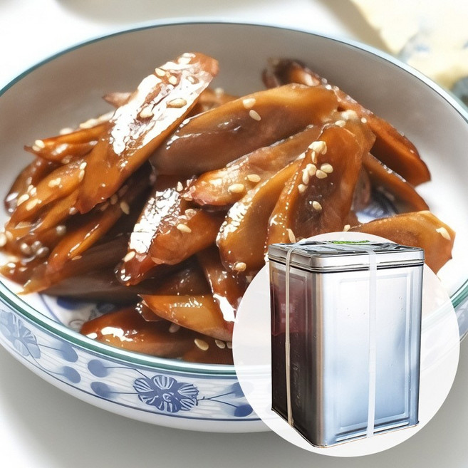 우엉조림 4k 16kg 반찬 대용량 식자재 업소용 식당용, 1개