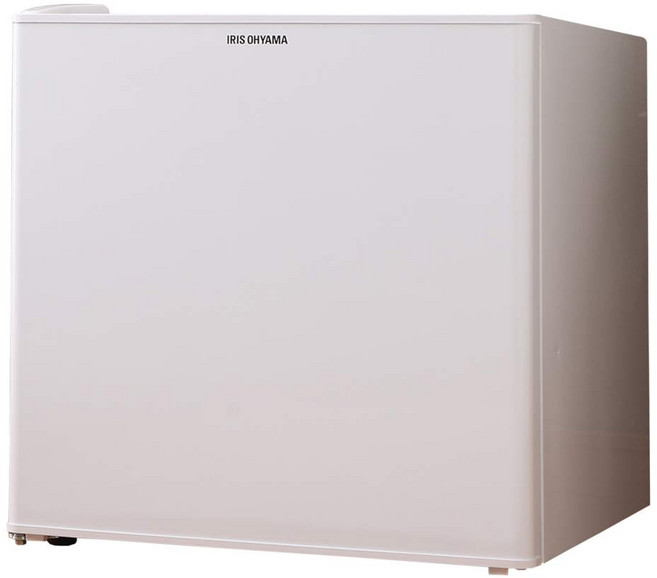 42L 아이리스 오야마 냉장고 소형 조용한 1도어 논 프론 좌측 열기 온도 조절