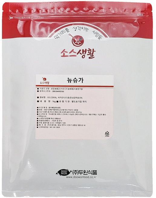 [두원식품] 뉴슈가 1kg, 1개
