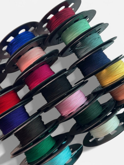 [YT공예] 인견매듭실 0.8mm 24color 50yd 45m (1롤) 국내생산 매듭실 꼰세사 꼰소사 전통매듭용실, 15.블루