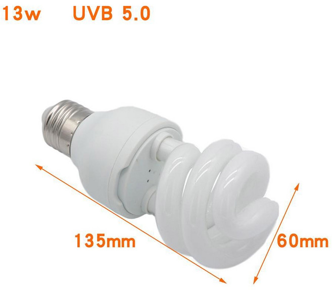 10 절약 E27 개 5 거북이용 파충류 에너지 UVB 램프 다육 0 보충제 도마뱀 칼슘 조명 1 자외선, 220V 5.0 2, 1개