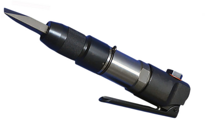 일본산 산업용 에어치핑 해머 콘크리트 철거 슬래그 제거 공압 치퍼 공구, 1개