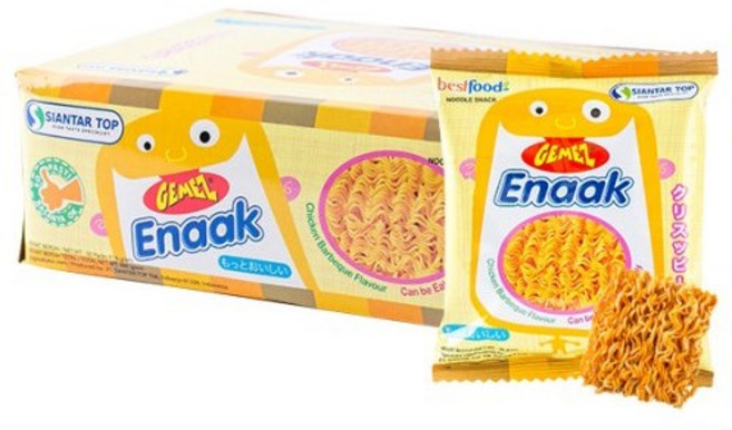 게메즈 에낙 라면 과자, 16g, 90개