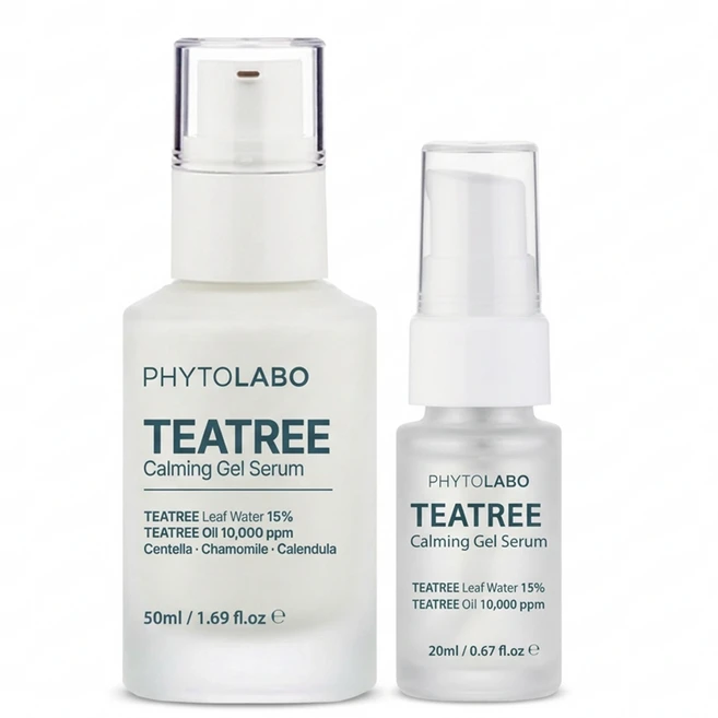 JNC 피토라보 티트리 카밍 젤 세럼 50ml+20ml 듀오세트, 1개, 70ml - 쿠팡