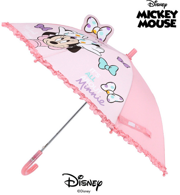 미니마우스 47 리본 입체 홀로그램 장우산 _ MUDNU10077