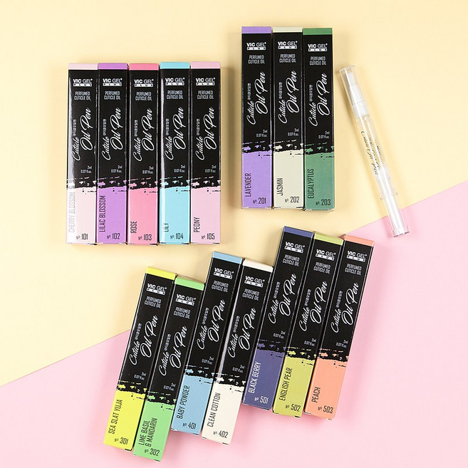 (5+1) 국내산 빅젤플러스 퍼퓸 큐티클오일펜 15종 큐티클오일 손톱영양제, 1개, 402_클린코튼