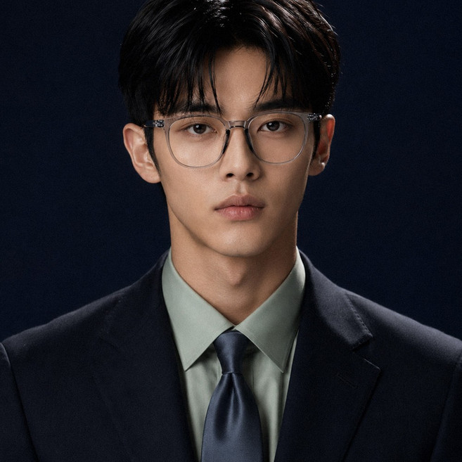 노블민트 블루라이트차단 안경테 얼굴 작아보이는 안경 남자 여자 뿔테 케이스 포함
