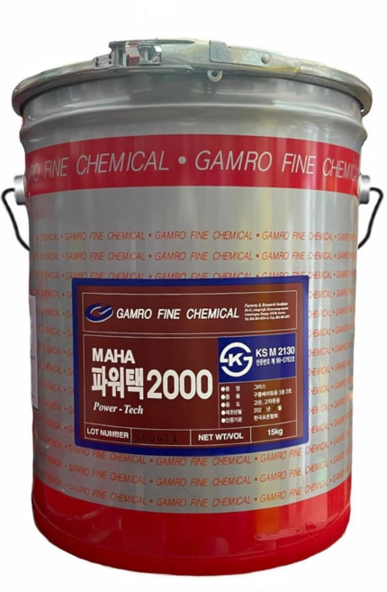 감로파워텍2000 구리스 15kg 그리스 빨간구리스 말통 고온고하중 극압그리스, 1개