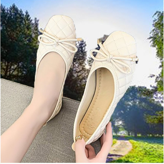 퀼팅 플랫슈즈D4W3Q2X6S