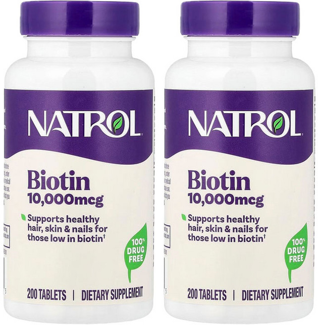나트롤 비오틴 타블렛, 200정, 2개