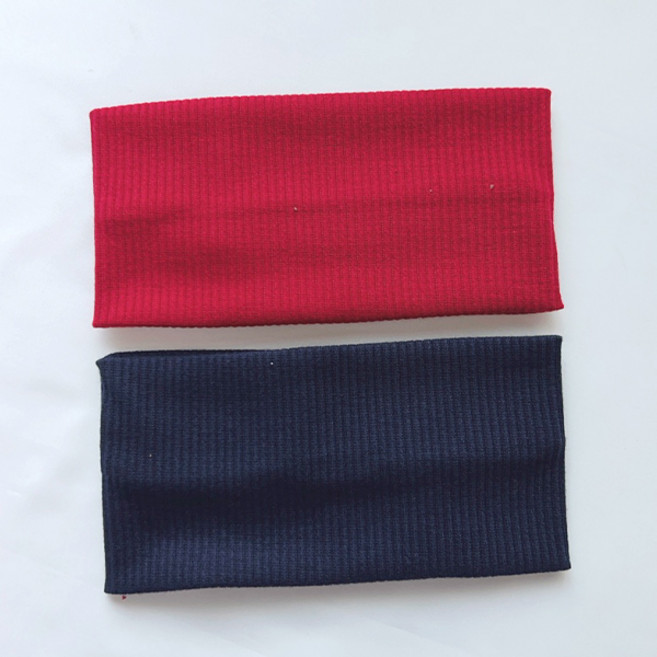 MISS21 베이트 골지 헤어밴드 반다나 터번 머리띠 2개 세트 (hb1523)