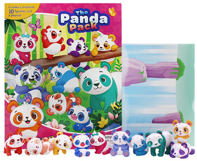 The Panda Pack : My Busy Books, Phidal Publishing(저), Phidal Publishing