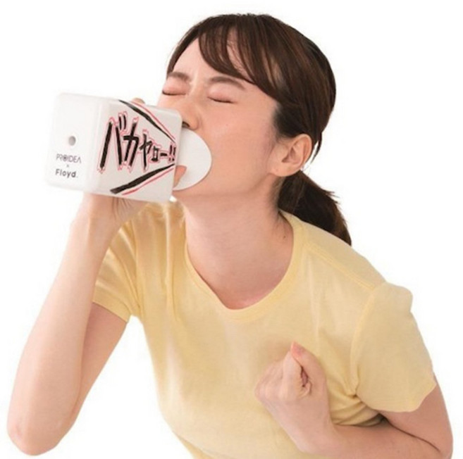 고함 항아리 사자후 소리 지르는 스트레스 해소 소음기 노래 발성 연습 방음 방음기, 1개