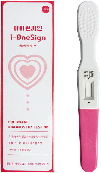 젠바디 아이원싸인 임신테스트기, 7개, 1개입