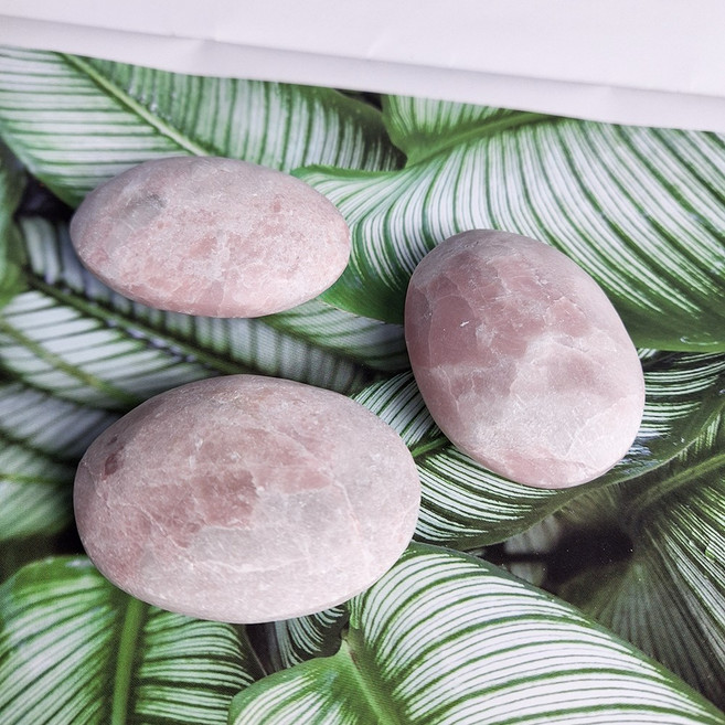 핑크오팔 원석 핸드스톤 (건강 마사지용품), 타입