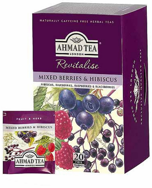 아마드티 믹스 베리히비스커스 허브차 2g 20개입 1개