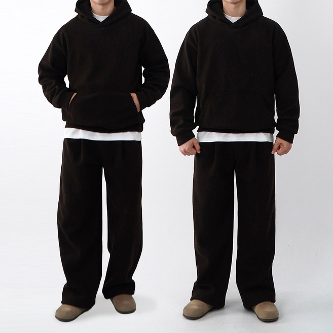 [당일출고] 골덴 양털 스웻셋업 남자기모트레이닝세트