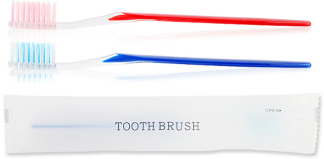 굿모닝 합지포장 일회용 미세모 칫솔 * 100개, 200개