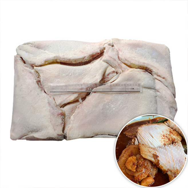 냉동 가오리 날개 찜용 미국산, 1박스, 17~18kg