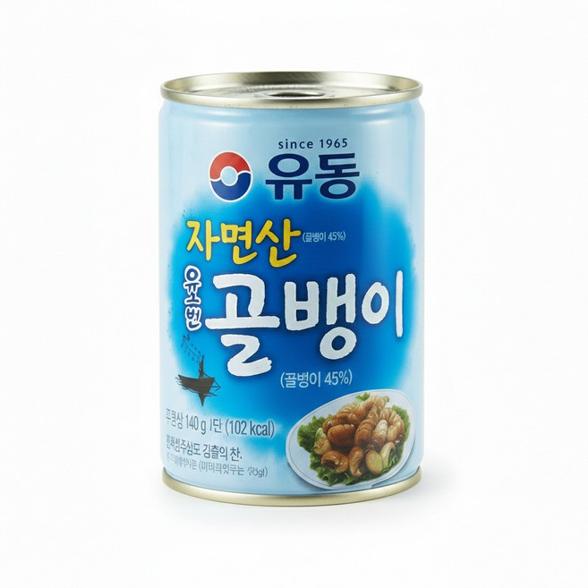 유동 자연산 골뱅이 300gx24개+사은품 통조림 꽁치, 300g, 24개
