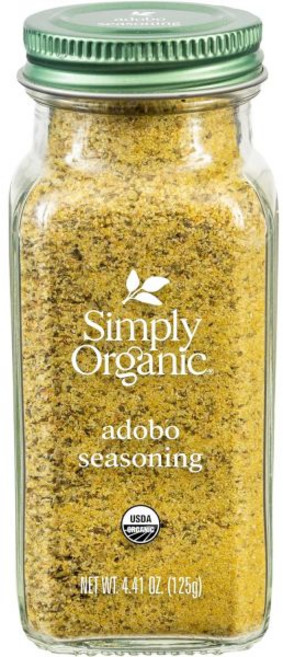 Simply Organic 마늘 갈릭 가루 분말 파우더 심플리 오가닉 올퍼포스 솔트 프리 에브리데이 스파이스 블렌드 1.8온스 병 채소 생선 등 다양한 요리에 적합 비건, 1개, 125g