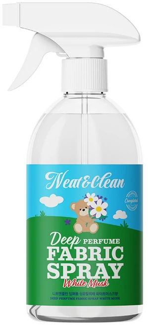 니트앤클린 딥 퍼퓸 섬유 탈취제 화이트머스크, 1개, 500ml - 쿠팡