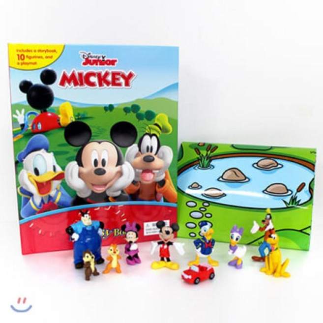 Disney Mickey Mouse Clubhouse Mouseka Fun My Busy Book : 디즈니 미키마우스 클럽하우스 비지북 피규어책, Phidal, Disney Mickey Mouse Clubhou...