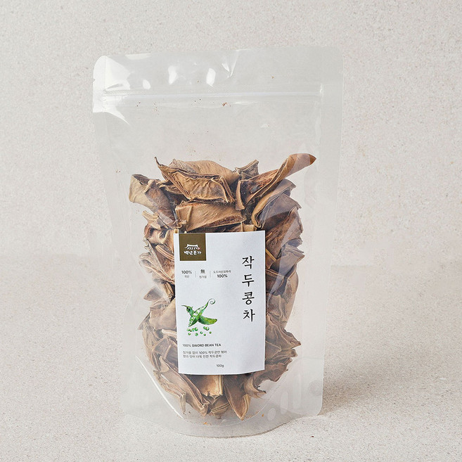 백년본가 첨가물 없는 100% 국산 볶은 작두콩차, 1개, 1개입, 100g