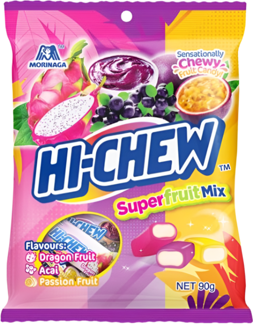 모리나가 하이츄 후르츠 믹스, 90g, 1개